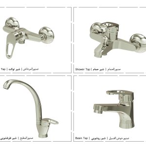 ست شیر آلات رادمان