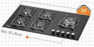 اجاق گاز صفحه ای شاینااقتصادی مدل D4